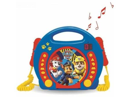 Odtwarzacz Lexibook The Paw Patrol CD Mikrofonem Karaoke x 2