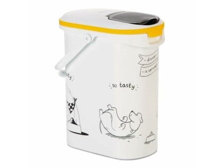 Pojemnik na karmę dla zwierząt Curver 794092 Biały Plastikowy 4 Kg 10 L