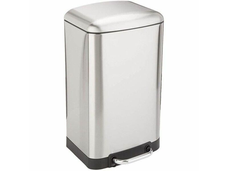 Kosz na śmieci Kitchen Move Stal nierdzewna 30 L Szary