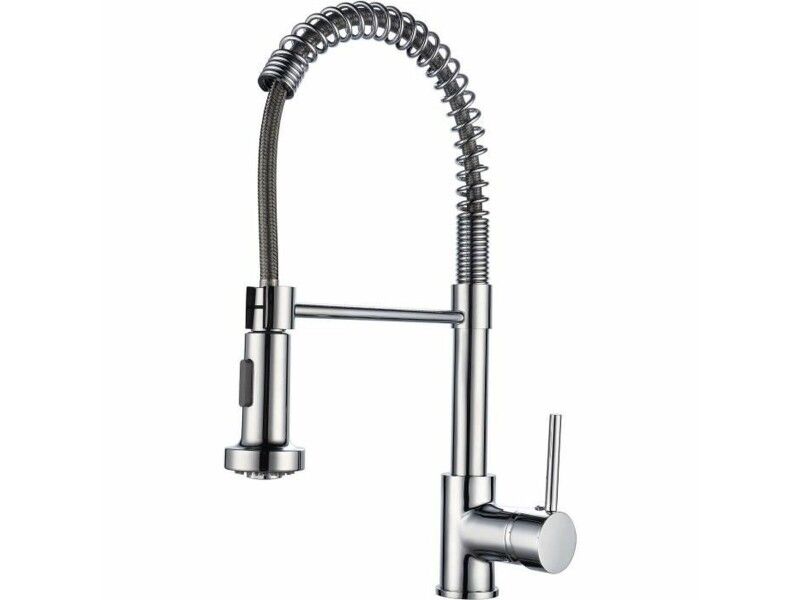 Kitchen Tap Rousseau OPUS Szary Chrome