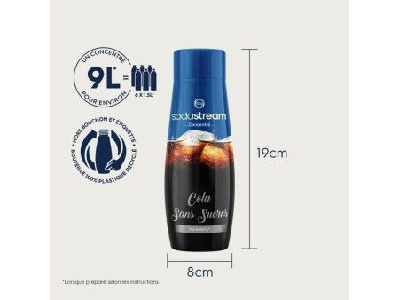 Soda sodastream 440 ml 6 Części