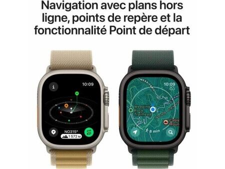 Smartwatch Apple Watch Ultra 2 GPS Beżowy 49 mm