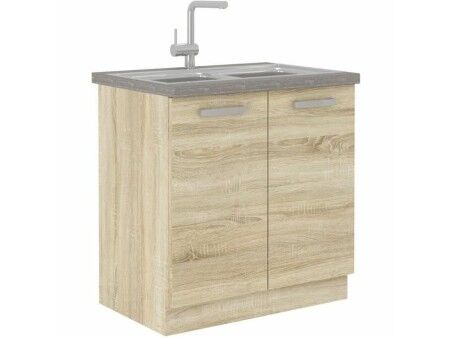 Meble Pomocnicze PVC Dub Plastikowy 80 x 52 x 82 cm