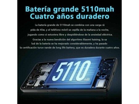 Smartfony Xiaomi MZB0INYEU 6,67" 8 GB RAM 256 GB Czarny