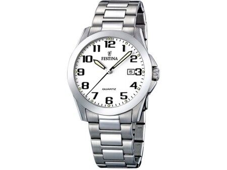 Zegarek Męski Festina F16376/7 Srebrzysty (Ø 40 mm)
