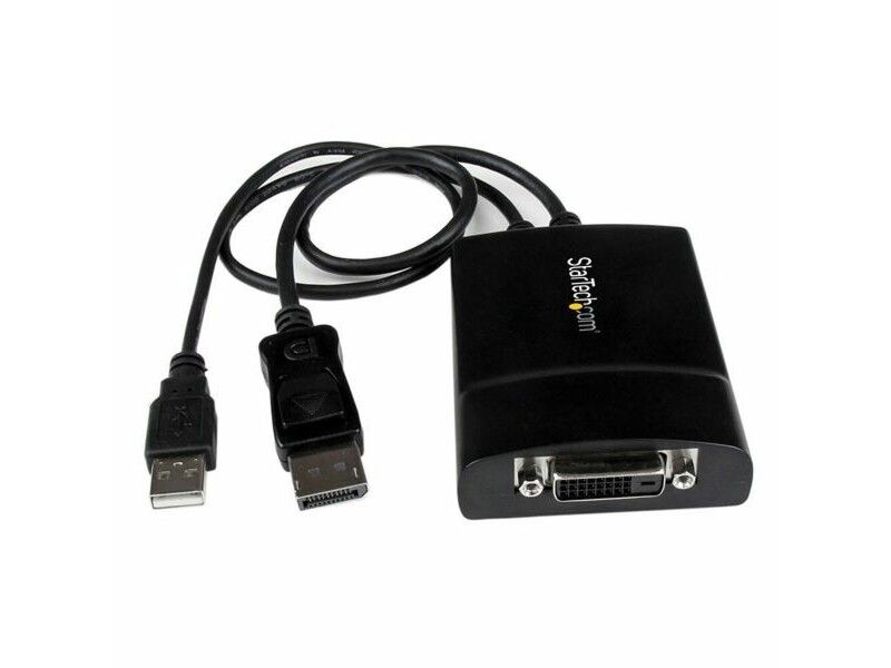 Adapter DisplayPort do DVI Startech DP2DVID2             Czarny