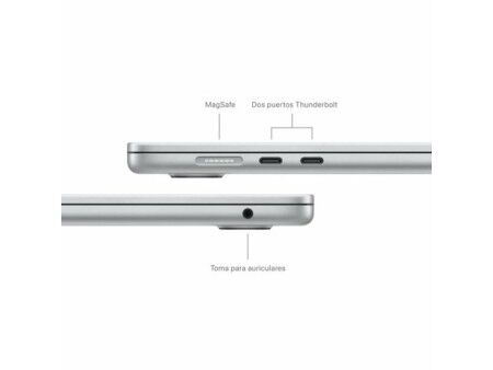 Laptop Apple MRYP3Y/A 15,3" M3 8 GB RAM 256 GB SSD