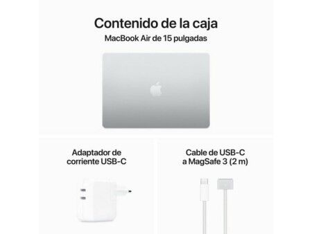 Laptop Apple MRYP3Y/A 15,3" M3 8 GB RAM 256 GB SSD