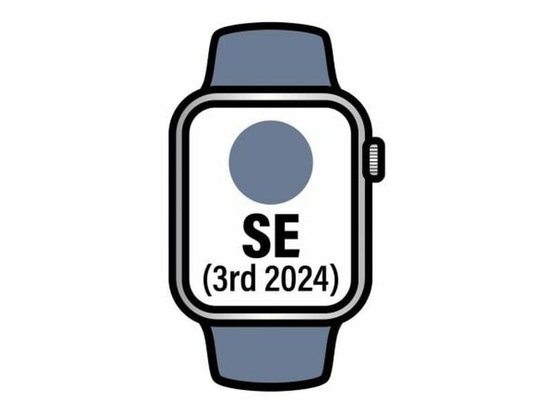 Zegarek Męski Apple MXGQ3QL/A Szary Ø 44 mm