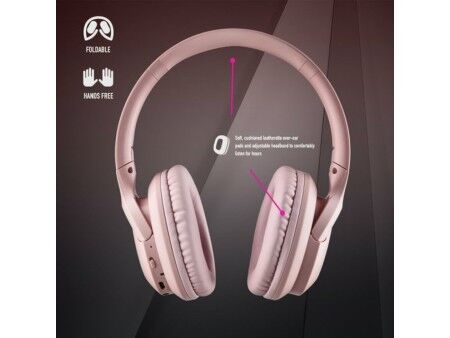 Słuchawki NGS ARTICAGREEDPINK Różowy