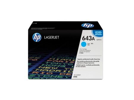 Toner Oryginalny HP 643A Turkusowy