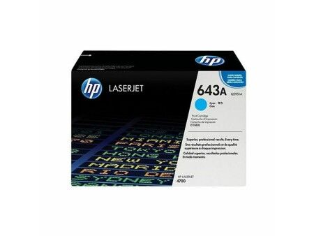 Toner Oryginalny HP 643A Turkusowy