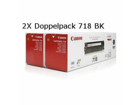 Toner Canon CRG-718 Bk VP Czarny (2 pcs)