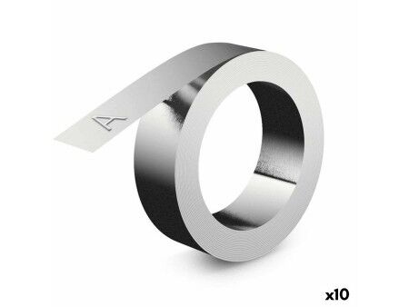 Laminowana Taśma do Drukarki Etykiet Dymo Aluminium Rhino™ 12 mm (10 Sztuk)