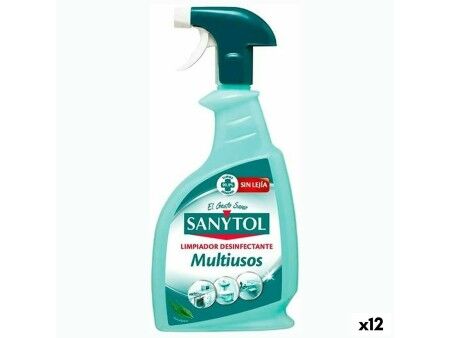 Środek Czyszczący Sanytol 750 ml Środek dezynfekujący Uniwersalny (12 Sztuk)
