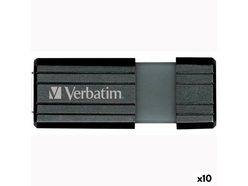 Pamięć USB Verbatim Store'n'go Pinstripe Czarny 8 GB