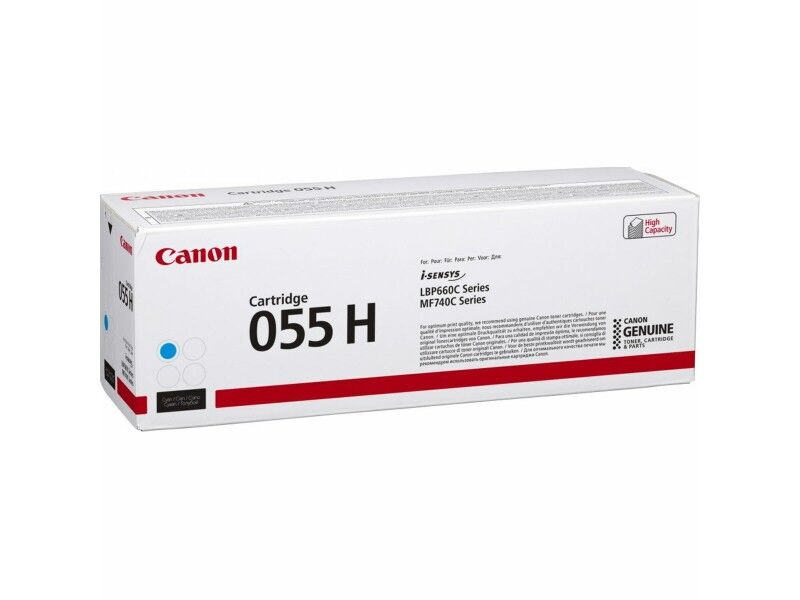 Toner Oryginalny Canon 055H Turkusowy