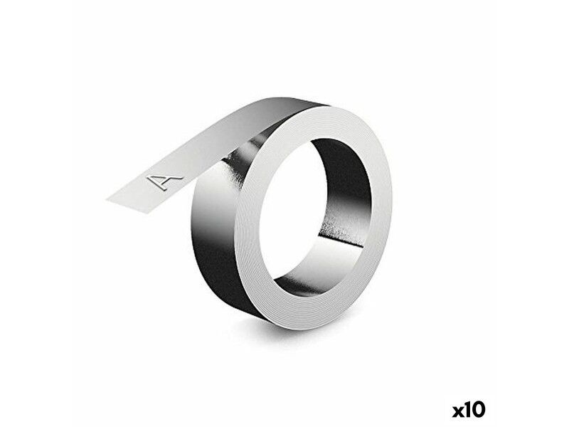 Laminowana Taśma do Drukarki Etykiet Dymo 31000 Rhino™ 12 mm Aluminium (10 Sztuk)
