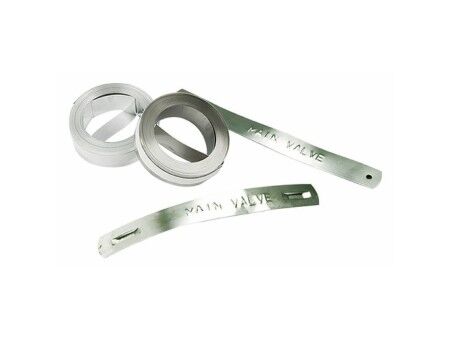 Laminowana Taśma do Drukarki Etykiet Dymo 31000 Rhino™ 12 mm Aluminium (10 Sztuk)
