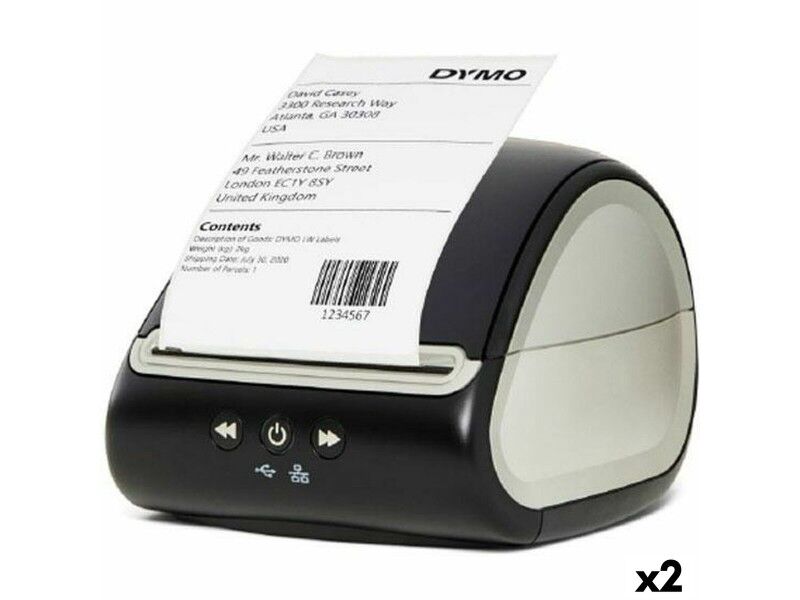 Elektryczna Drukarka Etykiet Dymo Labelwriter 5XL 2 Sztuk