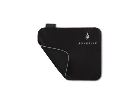 Podkładka pod Myszkę Gaming Verbatim Surefire Gaming SIlent Flight RGB-320 Czarny 32 x 26 cm