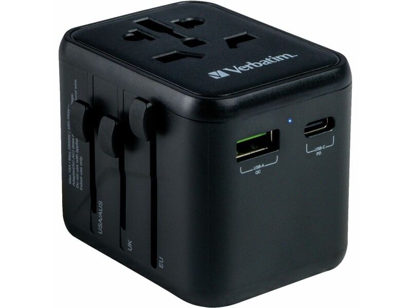 Uniwersalny Adapter Turystyczny do Gniazdka Verbatim UTA-02