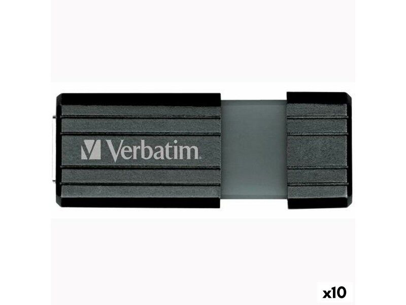 Pamięć USB Verbatim Store'n'Go PinStripe Czarny 16 GB