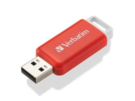 Pamięć USB Verbatim V Databar Czerwony 16 GB