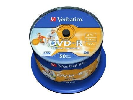 DVD-R Verbatim 4,7 GB 16x (4 Sztuk)