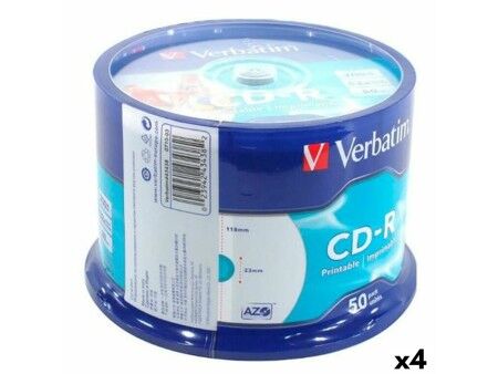 CD-R Verbatim 700 MB 52x (4 Sztuk)