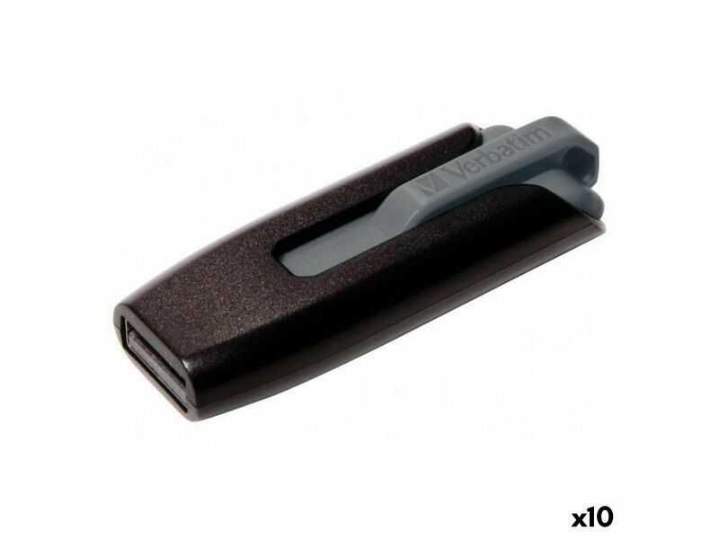 Pendrive Verbatim V3 Store 'n' Go Czarny 128 GB (10 Sztuk)