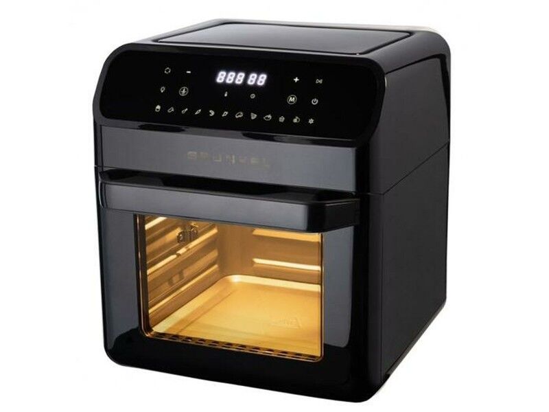 Frytkownica na gorące powietrze Grunkel Czarny 1500 W 12 L
