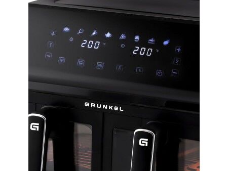 Frytkownica na gorące powietrze Grunkel Czarny 2700 W 8 L