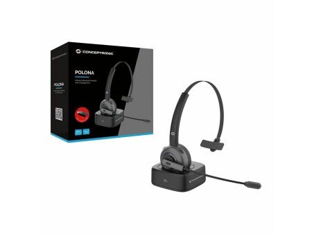 Słuchawki Conceptronic POLONA03BD Czarny