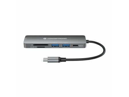 HUB USB Conceptronic DONN11G Szary