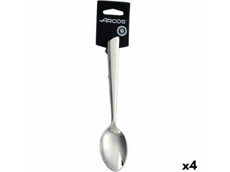 Zestaw Łyżek Arcos Toscana 20 cm Srebrzysty Stal nierdzewna (4 Sztuk)