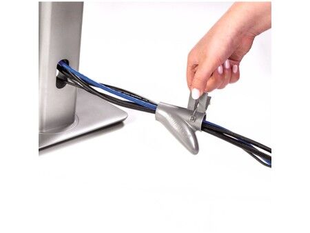 Organizator Kabli Fellowes CableZip Srebrzysty 200 mm 2 mm
