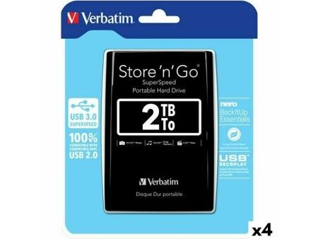 Zewnętrzny Dysk Twardy Verbatim Store n Go 2 TB