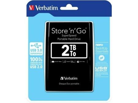 Zewnętrzny Dysk Twardy Verbatim Store n Go 2 TB