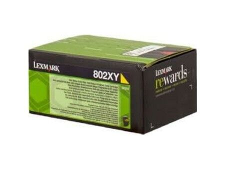 Toner Lexmark 802XY Żółty