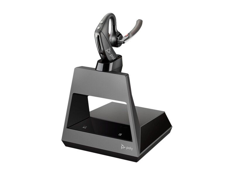 Słuchawki z Mikrofonem Poly Voyager 5200 Czarny