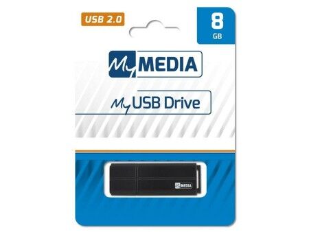 Pamięć USB MyMedia Czarny 8 GB