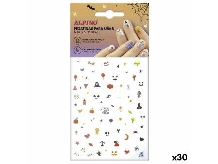 Naklejki na Paznokcie Alpino Halloween (30 Sztuk)
