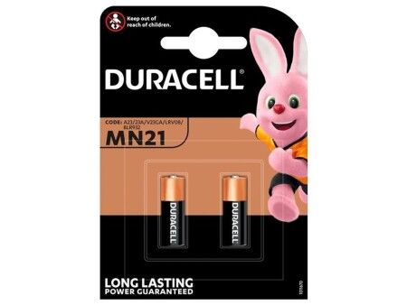 Baterie Alkaliczne DURACELL 12 V MN21 (10 Sztuk)