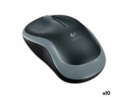 Myszka Bezprzewodowa Logitech M185 Szary (10 Sztuk)