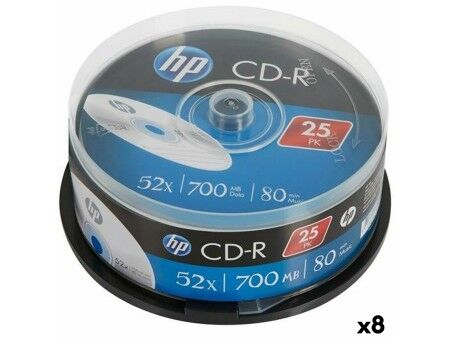 CD-R HP 700 MB 52x (8 Sztuk)