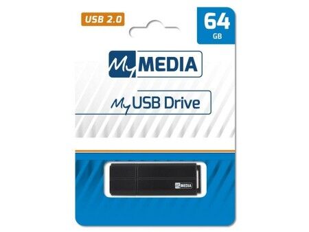 Pendrive MyMedia Czarny 64 GB (10 Sztuk)