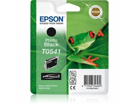 Oryginalny Wkład Atramentowy Epson Cartucho T0541 negro foto Czarny