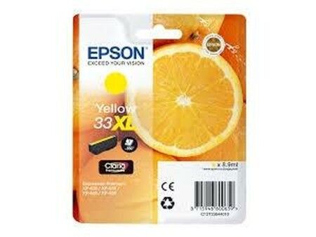 Oryginalny Wkład Atramentowy Epson C13T33644010 Żółty