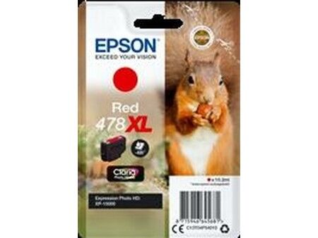 Oryginalny Wkład Atramentowy Epson 478XL Czerwony